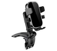 YAOGUI Support de téléphone rotatif à 360 degrés pour tableau de bord de voiture - Résistant aux chocs - Type de clip automobile - Économie d'espace