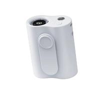 YAOGUI Ventilateur de taille d'extérieur sans feuilles USB à suspendre avec fonction d'éclairage à vitesse rapide Petit ventilateur de refroidissement puissant pour camping