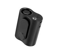 YAOGUI Ventilateur de taille d'extérieur sans feuilles USB à suspendre avec fonction d'éclairage à vitesse rapide Petit ventilateur de refroidissement puissant pour camping