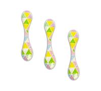 YAOHY 3 Petites Marque Page Magnétiques Paillettes Double Face Magnetic Bookmark Pour La Lecture Étudiant Lecture Et Apprentissage Marque-Pages Personnalisés(Heart shaped)