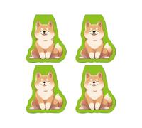 YAOHY Creative Dog Marque Page Magnétiques Campus Classroom Reading Magnetic Bookmark Cartoon Animal Set De 4 Pièces Marque-Pages Personnalisé(F)