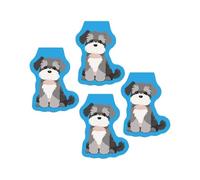 YAOHY Creative Dog Marque Page Magnétiques Campus Classroom Reading Magnetic Bookmark Cartoon Animal Set De 4 Pièces Marque-Pages Personnalisé(J)