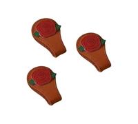 YAOHY Marque Page Magnétiques En Cuir Compact Retro Magnetic Bookmark Pour La Lecture Lecteur Page De Livre Marque-Pages Personnalisé Ensemble De 3 Pièces(Rose)