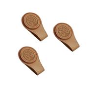 YAOHY Marque Page Magnétiques En Cuir Compact Retro Magnetic Bookmark Pour La Lecture Lecteur Page De Livre Marque-Pages Personnalisé Ensemble De 3 Pièces(Coffee)