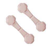 YAOHY Marque Page Magnétiques Silicone Double Sided Magnetic Bookmark For Reading Data Cable Storage Refrigerator Whiteboard Fashion Personnalisé Marque-Pages(2 pcs,Pink)