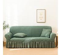 YAOHY Sofa Cover d'une Pièce Housse De Canape De Fauteuil Simple Universelle De Design De Dentelle De Salon Simple Housse pour Canapé Décoratif De Quatre Saisons(L,Light Green)
