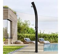 YAOJIA Douches de Jardin Douche Extérieure Solaire 20L/5.2Gal avec Pomme De Douche Et Robinet De Douche De Pied, Eau Chaude Et Froide Réglable, Été for Spa D'arrière-Cour De Plage