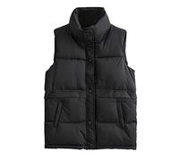 YAOJIWANG Doudoune Femme Sans Manche Hiver Chaud,Manteau Femme Pas Cher Sans Manche Gilet Doudoune Trenche Duvet en Coton Chaud Automne Hiver Veste Blouson Avec Poches Matelassé éPaissir