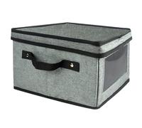 Yaoliucp Conteneurs de Stockage à Vaisselle, 12x12x8 Rangement de plaques en Tissu Oxford Pliable, Organisateur Vaisselle pour Camping-Car, Caravane, Maison Mobile, Camping, Plat Cuisine