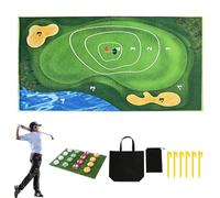Yaoliucp Jeu de Golf, Jeu de Golf décontracté, 32x59 Pouces Non Golf de Golf, Jeux de Golf d'arrière-Cour pour Enfants Adultes à l'intérieur