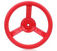 Yaoliucp Jouet de Volant, 10 dia..Rouge réaliste du Terrain de Jeu pour Enfants Volant à 360 ° Plastic PE Rotatif pour Le Jeu Navire Pirate Swing Terrain