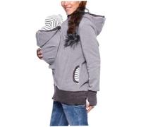 Yaoliucp Maternité porteuse bébé Sweat à Capuche Femmes bébé Portant Une Veste Kangourou Manteau Sweat-Shirt maternité Portant Veste