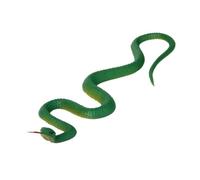 Yaoliucp Multi Usage Rubber Snake Life Live Life Like Artificial Snake réutilisable Trick Toy Green Rubber