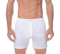 YAOMEI Homme Bas de Pyjama Shorts, Homme Coton sous-vêtements Caleçon Boxer Trunk Bas de Pyjama Vêtements de Nuit Homme Ceinture élastique Ajustable et Poches Dormir (L, Blanc)