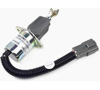 YAOMUMU 129953-77811 1751ES-12A3UC12B1S SA-4673-S Solénoïde d'arrêt de carburant 3 broches pour moteur Hyundai R60-5 R210-5 R335-7 Yanmar 4TNE94