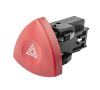 YAOPEI Bouton Warning Trafic 2 Interrupteur Feux de Détresse Rouge pour Espace Laguna Vivaro Primastar 8200442724