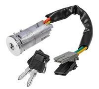 YAOPEI Interrupteur d'allumage à Barillet pour Opel Vivaro Nissan Primastar Interstar 7700765533 7701038365 Neiman Antivol de Direction avec 2 Clés
