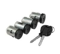 YAOPEI Lot 4 Barillet Serrure de Porte + 2 Clé pour Evasion Jumpy 806 Expert Scudo Ulysse Zeta 4162.C9 4162.L0 4162.PA 9926.Q7 9170.AY