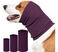 Yaopelky Cache-oreilles apaisants pour chien pour protection contre le bruit - Soulagement de l'anxiété, suppression du bruit pour feux d'artifice et orages - Aide au toilettage pour chien (violet, S)