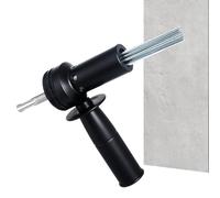 YAOPIU Aiguille électrique - Adaptateur avec 18 aiguilles pour travaux lourds - Outil pour enlever la rouille sur la tige - Pour un usage domestique, la préparation du carrelage, le perçage, la pose
