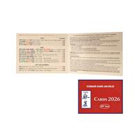 YAOPIU Carte De Mahjong Officielle | Jeu de Groupe Classique | Guide Et Règles pour Les Cartes De Mahjong,pour Femmes Garçons Filles Jeunes Adolescents Épouse Mari Fils Fille Famille Amis