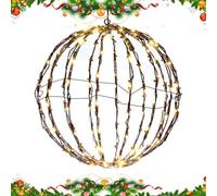 YAOPIU Lumières Sphère LED,Sphère Pliable Extérieur pour Jardin - Ornements Novateurs pour Arbre Nuit Fête Intérieur Extérieur Jardin Wedding Allée