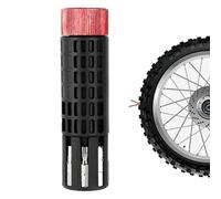 YAOPIU Outils Pour Pneus De Vélo | Outil De Serrage Pour Roue De Scooter - Kit De Réparation Portable À Cliquet Cylindrique Pour Vélo Randonnée VTC VTT