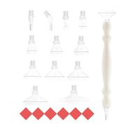 YAOPIU Stylo à strass - Outils de bricolage avec pointe filetée - Accessoires d'art en strass - Pour femmes, adultes, débutants, professionnels, amateurs, enseignants et