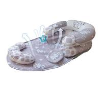 YAOPIU Tapis de Motricité et Coussin de Soutien Assis - Tapis de Motricité Bébé avec Jouet Sensoriel et Coussin de Soutien | Activité Ludique Amovible Pour Pour Maison Et Garderie