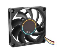 yaoqijie 70x70x15mm 12V 4 broches PC boîtier d'ordinateur refroidisseur de processeur ventilateur de refroidissement noir lasting