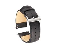 yaoqijie Bracelet de montre Vintage en cuir de vachette véritable 20mm 22mm bracelet à dégagement rapide Crazy Horse hommes bracelets de montre accessoires de montre lasting(6 UK,20mm)