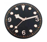 yaoqijie Cadran de Montre 30,5 mm Vert Lumineux for Montres NH35 NH36 Mouvement Accessoire pièce Lasting(Dial with Hands 4)