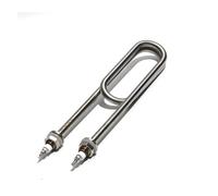 yaoqijie Chauffe-eau électrique élément M18 filetage salle à manger voiture tuyau de chauffage électrique 201 Tube en acier inoxydable 220 V/380 V lasting(M18 Thread,220V_290MM 3KW)