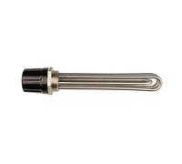 yaoqijie Convient for élément chauffant DN50, chauffage tubulaire électrique 220V/380V 3U, Tube d'eau de chaudière en acier inoxydable de 2 pouces lasting(220V,12KW 400mm SS304)