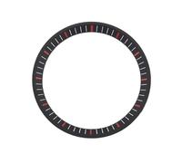 yaoqijie Diamètre extérieur : 32,5 mm Diamètre intérieur : 27,5 mm Anneau de chapitre de montre en plastique dur adapté au boîtier de montre NH35 NH36 Pièces de boîtier de montre Abalone lasting(BYNY-