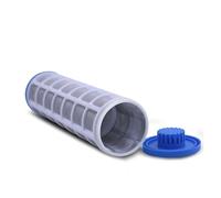 yaoqijie Filtre purificateur d'eau lavable, cartouches filtrantes en maille d'acier inoxydable de 10 pouces, précision de filtration de 40 microns lasting