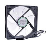 yaoqijie LED lumière blanche 12cm 12025 120x120x25mm 120mm ventilateur DC12V 0.13A ventilateur de refroidissement Ultra-silencieux for la puissance CPU du boîtier d'ordinateur lasting(CPU 3pin)