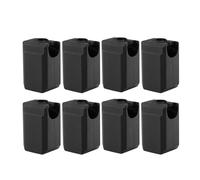 yaoqijie Lot de 10 à 50 housses de protection en silicone carbone for extrudeuse X1C P1P P1S X1, empêchant l'accumulation de filaments lasting(50pcs)