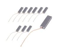 yaoqijie Lot de 10 balais de charbon for moteur de machine à laver à tambour 5 x 13,5 x 40 mm