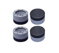 yaoqijie Lot de 4 coussinets anti-vibrations for pieds, imperméables, antidérapants, silencieux, for machine à laver, support for meubles(3.5CM)