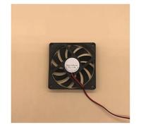 yaoqijie Ventilateur de refroidissement for coque d'ordinateur, sans balais, 80mm DC, 2 broches, 5V, 12V, 24V, roulement à manchon, CPU, avec deux lignes, 80x10mm, 80x25mm lasting(DC8025 12V)