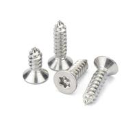 yaoqijie Vis à bois de sécurité à tête fraisée plate à six lobes en acier inoxydable 304, 5/50 pièces M2 M2.3 M2.6 M3 M4-M6 lasting(25mm,50pcs M3)