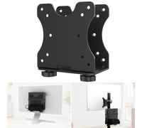 Yaotieci Support réglable pour mini PC mural et sous table, également pour bras de moniteur et support de moniteur, VESA 75 x 75/100 x 100, compatible avec NUC, Mac mini, pour Lenovo HP ACEMAGICIAN P1