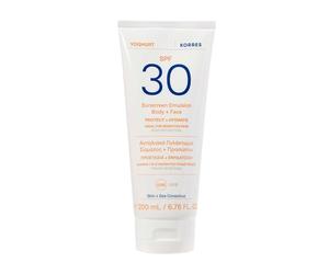 YAOURT Crème Solaire Visage & Corps SPF30 200ml