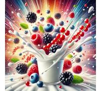 Yaourt fruits des bois arôme concentré - Vegan - Sasami - 10 ml