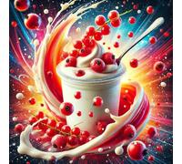 Yaourt groseille arôme concentré - Vegan - Sasami - 10 ml