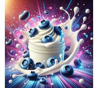 Yaourt myrtille arôme concentré - Vegan - Sasami - 10 ml