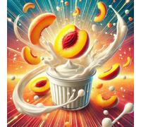 Yaourt pêche arôme concentré - Vegan - Sasami - 10 ml