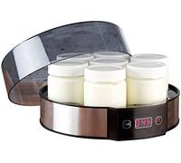 Yaourtière 20 W avec minuteur intégré et 7 pots individuels 190 ml