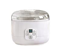 Yaourtière 3 en 1, Yaourtière Électrique, Cuve en Acier Inoxydable 304, avec Écran D'affichage Intelligent, Idéale pour Les Personnes Soucieuses de Leur Santé